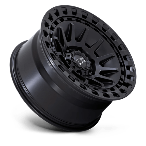 Black Rhino Hard Alloys | BARRAGE | Matte Black | 18X9 | 6X135 | 0mm/5" | BR009MX18906300