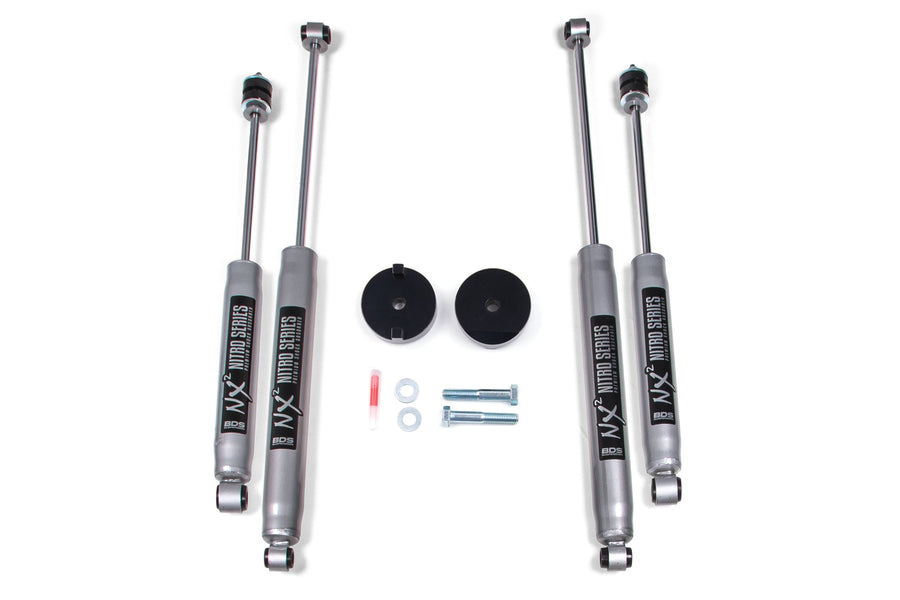 BDS 1" Leveling Kit - 2017-2019 Ford F-250/F-350 Super Duty 4WD (Coil Spacer)
