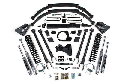 BDS 8" Lift Kit - 2017-2019 Ford F-250/F-350 Super Duty 4WD (4-Link Conversion)
