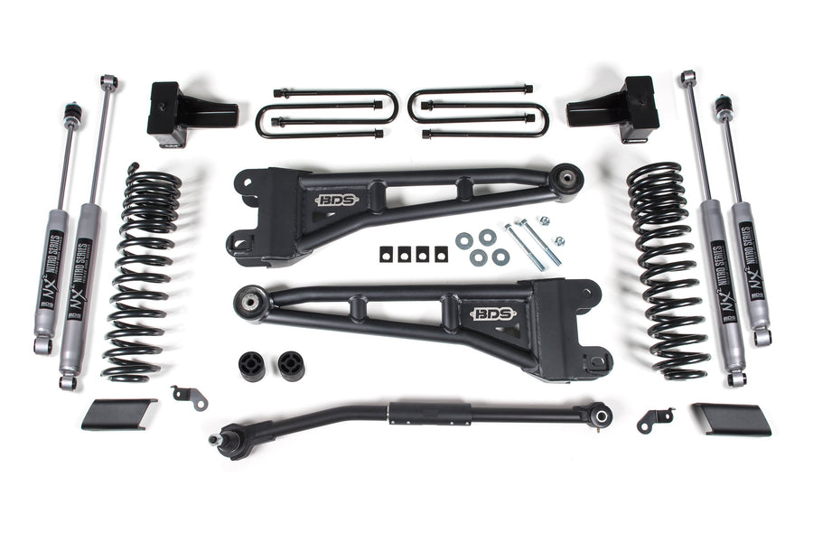 BDS 2.5" Lift Kit - 2017-2019 Ford F-250/F-350 Super Duty 4WD (w/ Radius Arm)