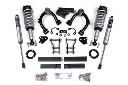 BDS 3.5" Lift Kit - 2019-2023 Ford Ranger 4WD (FOX 2.0 Coil-Over)