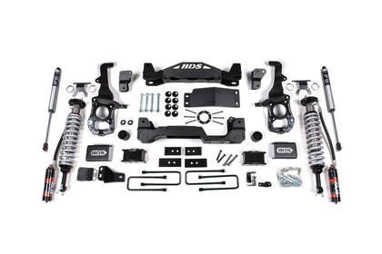 BDS 4" Lift Kit - 2021-2026 Ford F-150 4WD (FOX 2.5 Performance Elite Coil-Over)