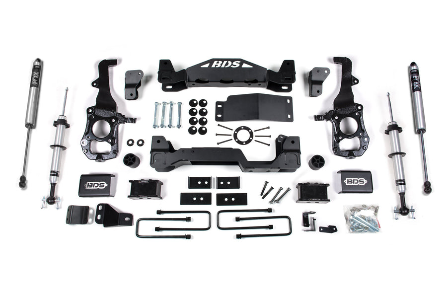 BDS 4" Lift Kit - 2021-2026 Ford F-150 4WD (FOX 2.0 Strut)