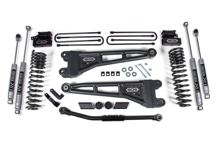 BDS 2.5" Lift Kit - 2020-2022 Ford F-450 Super Duty 4WD (w/ Radius Arm)