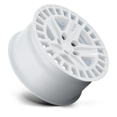 Black Rhino Hard Alloys | ALSTON | Gloss White | 18X8.5 | 5X114.3 | 25mm/5.73" | BR005WX18851225