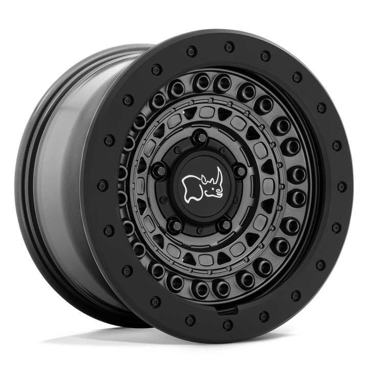 Black Rhino Hard Alloys | BARRICADE | Gun Black With Black Rock Guard | 20X9 | 6X139.7 | -18mm/4.29" | 2090BCD-86140G12