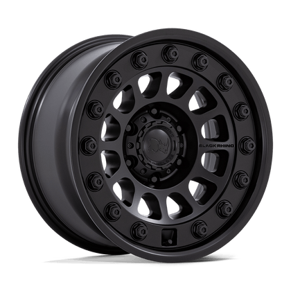 Black Rhino Hard Alloys | BR012 OUTBACK | Matte Black | 17X8.5 | 6X139.7 | -10mm/4.36" | BR012MX17856810N