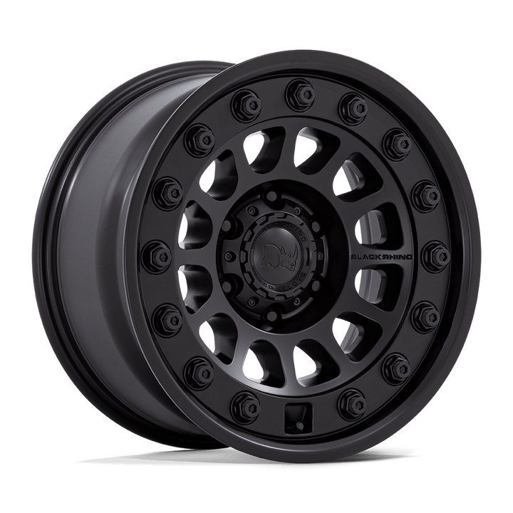 Black Rhino Hard Alloys | BR012 OUTBACK | Matte Black | 17X8.5 | 6X139.7 | -10mm/4.36" | BR012MX17856810N