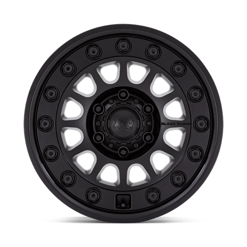 Black Rhino Hard Alloys | BR012 OUTBACK | Matte Black | 17X8.5 | 6X139.7 | -10mm/4.36" | BR012MX17856810N