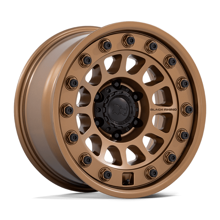 Black Rhino Hard Alloys | BR012 OUTBACK | Matte Bronze | 17X8.5 | 6X139.7 | -10mm/4.36" | BR012ZX17856810N