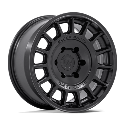 Black Rhino Hard Alloys | BR015 VOLL | Matte Black | 17X8 | 5X108 | 38mm/6" | BR015MX17804538