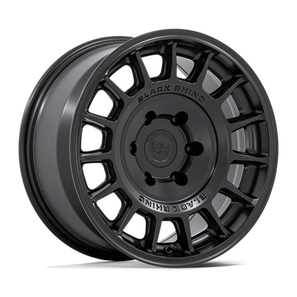 Black Rhino Hard Alloys | BR015 VOLL | Matte Black | 17X8 | 5X108 | 38mm/6" | BR015MX17804538