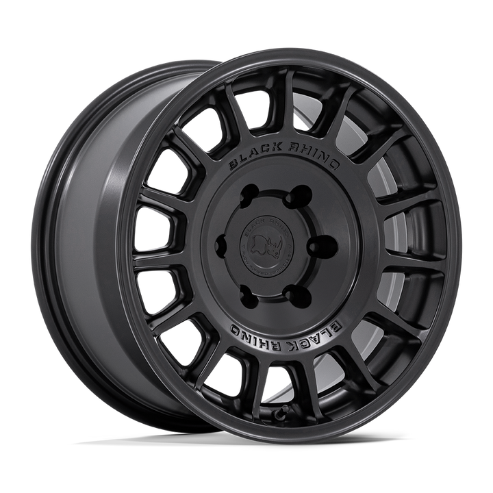 Black Rhino Hard Alloys | BR015 VOLL | Matte Black | 17X8.5 | 6X139.7 | 25mm/5.73" | BR015MX17856825