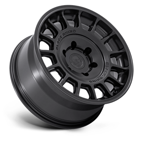 Black Rhino Hard Alloys | BR015 VOLL | Matte Black | 17X8 | 5X108 | 38mm/6" | BR015MX17804538