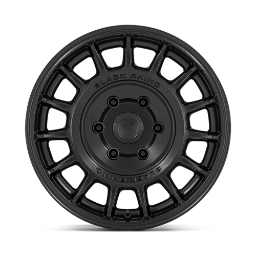 Black Rhino Hard Alloys | BR015 VOLL | Matte Black | 17X8 | 5X108 | 38mm/6" | BR015MX17804538