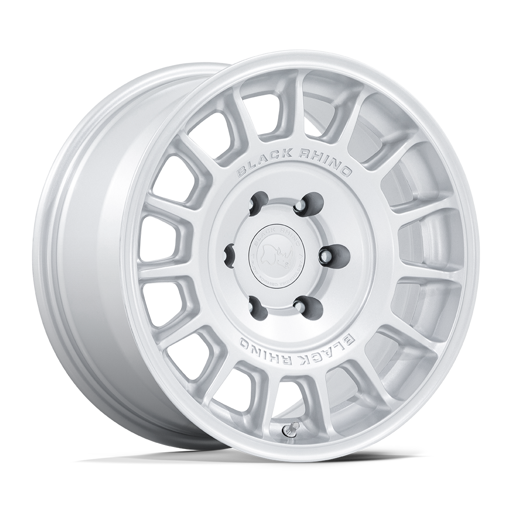 Black Rhino Hard Alloys | BR015 VOLL | Hyper Silver | 17X8.5 | 6X135 | 25mm/5.73" | BR015SX17856325