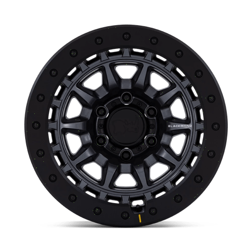 Black Rhino Hard Alloys | BR016 TUSK | Matte Gunmetal | 17X8.5 | 6X139.7 | 0mm/4.75" | BR016AX17856800