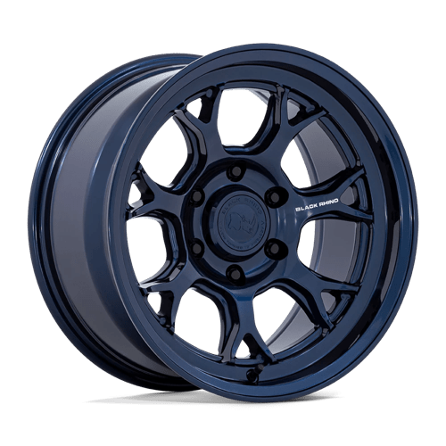 Black Rhino Hard Alloys | BR017 ETOSHA | Gloss Midnight Blue | 17X8.5 | 6X139.7 | 12mm/5.22" | BR017LX17856812