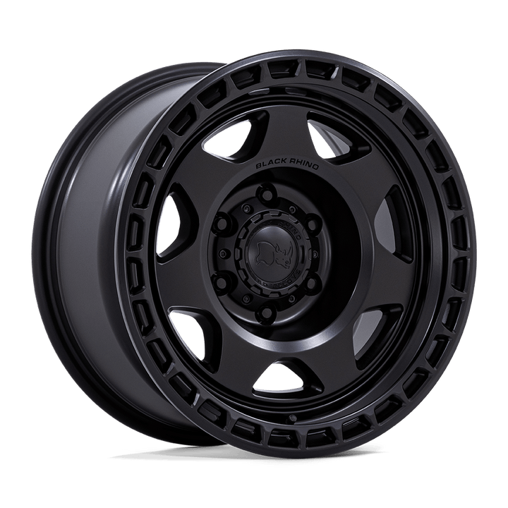 Black Rhino Hard Alloys | BR018 VOYAGER | Matte Black | 17X8.5 | 6X139.7 | 0mm/4.75" | BR018MX17856800