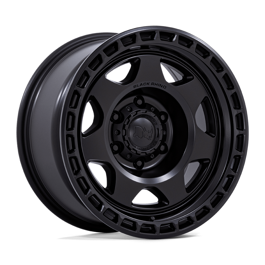 Black Rhino Hard Alloys | BR018 VOYAGER | Matte Black | 17X8.5 | 6X139.7 | 0mm/4.75" | BR018MX17856800