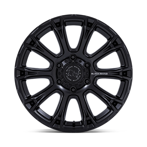 Black Rhino Hard Alloys | BR020 DIAMONDBACK | Matte Black | 17X9 | 6X139.7 | -12mm/4.53" | BR020MX17906812N