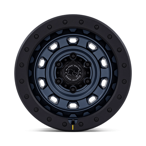 Black Rhino Hard Alloys | BR023 XPLORER | Metallic Blue W/ Matte Black Lip | 17X9 | 6X139.7 | -12mm/4.53" | BR023LB17906812N