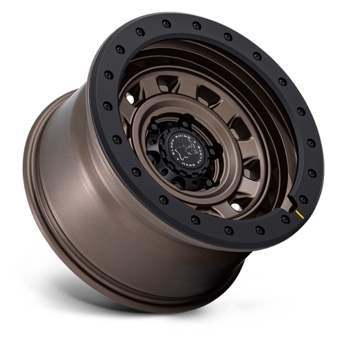 Black Rhino Hard Alloys | BR023 XPLORER | Burnt Bronze W/ Matte Black Lip | 17X9 | 6X139.7 | 1mm/5.04" | BR023ZB17906801