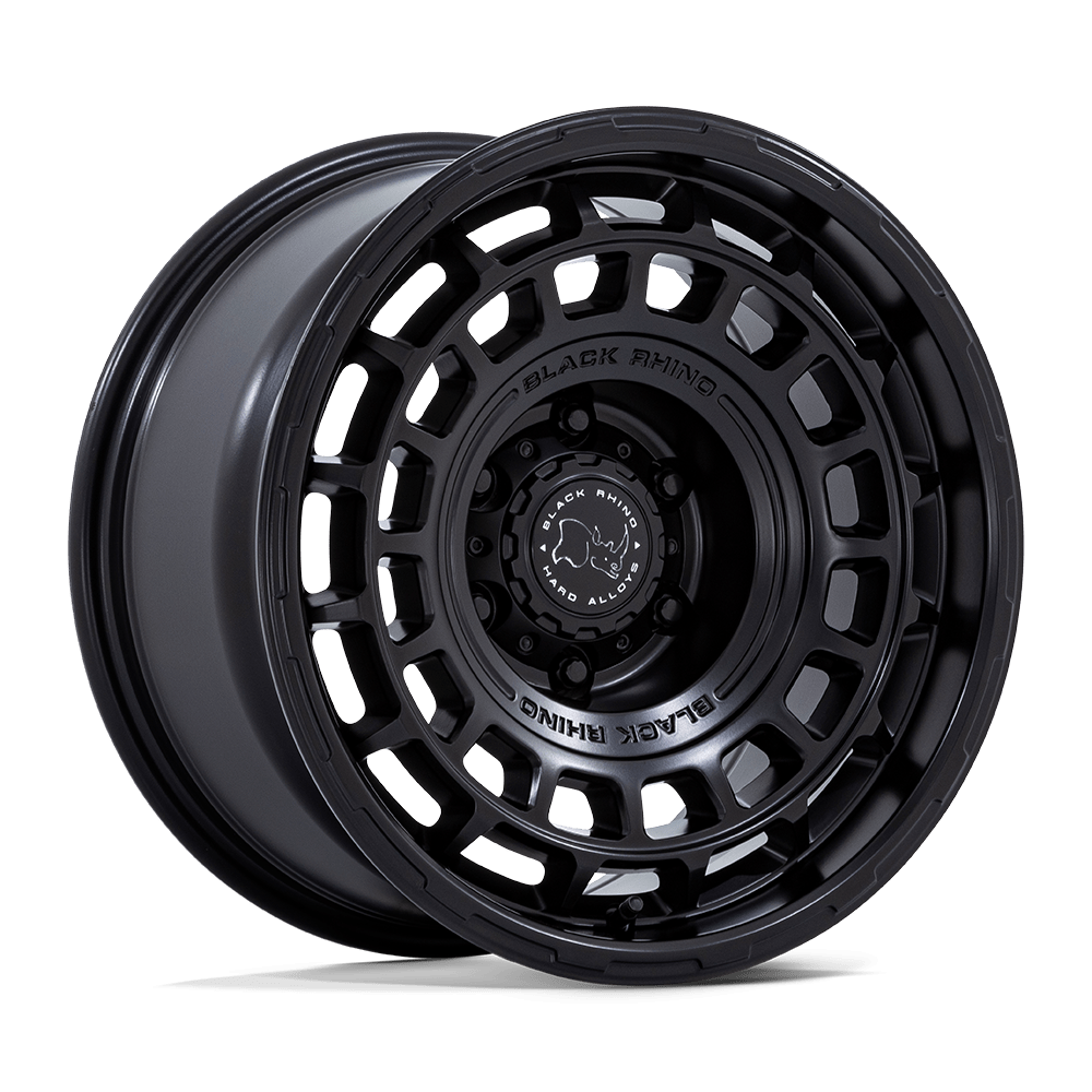 Black Rhino Hard Alloys | BR024 AWOL | Matte Black | 20X8.5 | 6X135 | 12mm/5.22" | BR024MX20856312