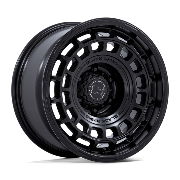 Black Rhino Hard Alloys | BR024 AWOL | Matte Black | 17X8.5 | 6X139.7 | 25mm/5.73" | BR024MX17856825