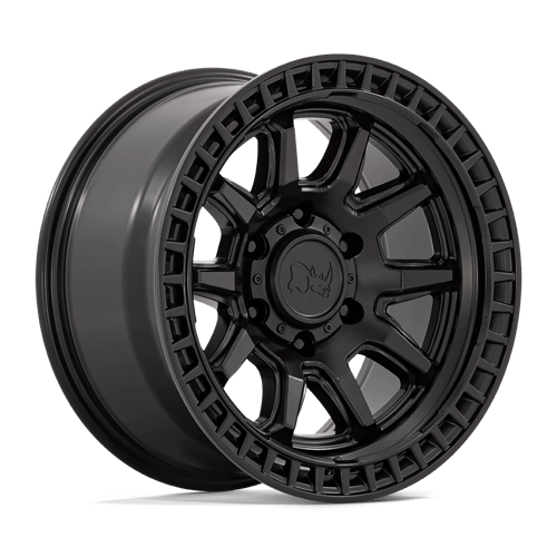 Black Rhino Hard Alloys | CALICO | Matte Black | 17X8.5 | 6X139.7 | -10mm/4.36" | BR001MX17856810N