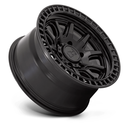 Black Rhino Hard Alloys | CALICO | Matte Black | 17X8.5 | 6X139.7 | 0mm/4.75" | BR001MX17856800