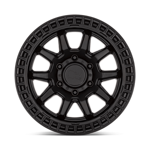 Black Rhino Hard Alloys | CALICO | Matte Black | 17X8.5 | 6X139.7 | 0mm/4.75" | BR001MX17856800