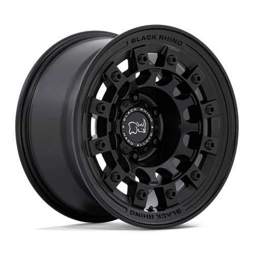 Black Rhino Hard Alloys | FUJI | Matte Black | 17X8 | 5X114.3 | 20mm/5.29" | BR004MX17801220