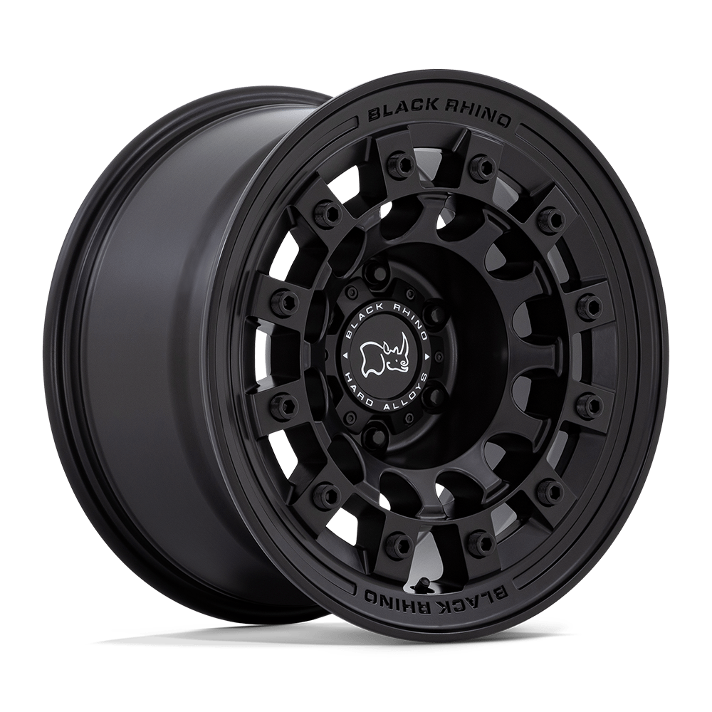 Black Rhino Hard Alloys | FUJI | Matte Black | 17X8 | 6X139.7 | 38mm/6" | BR004MX17806838
