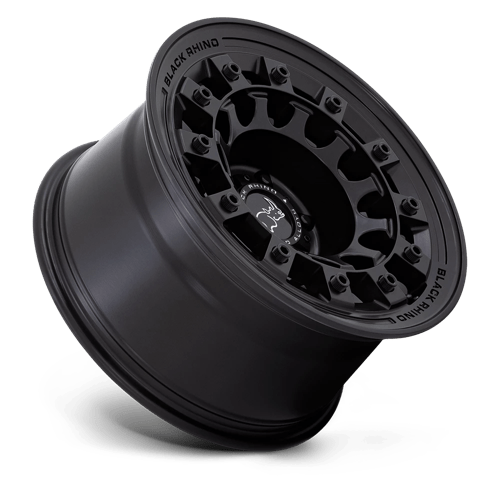 Black Rhino Hard Alloys | FUJI | Matte Black | 17X8 | 5X114.3 | 38mm/6" | BR004MX17801238