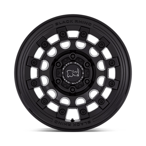 Black Rhino Hard Alloys | FUJI | Matte Black | 17X9 | 6X139.7 | -12mm/4.53" | BR004MX17906812N