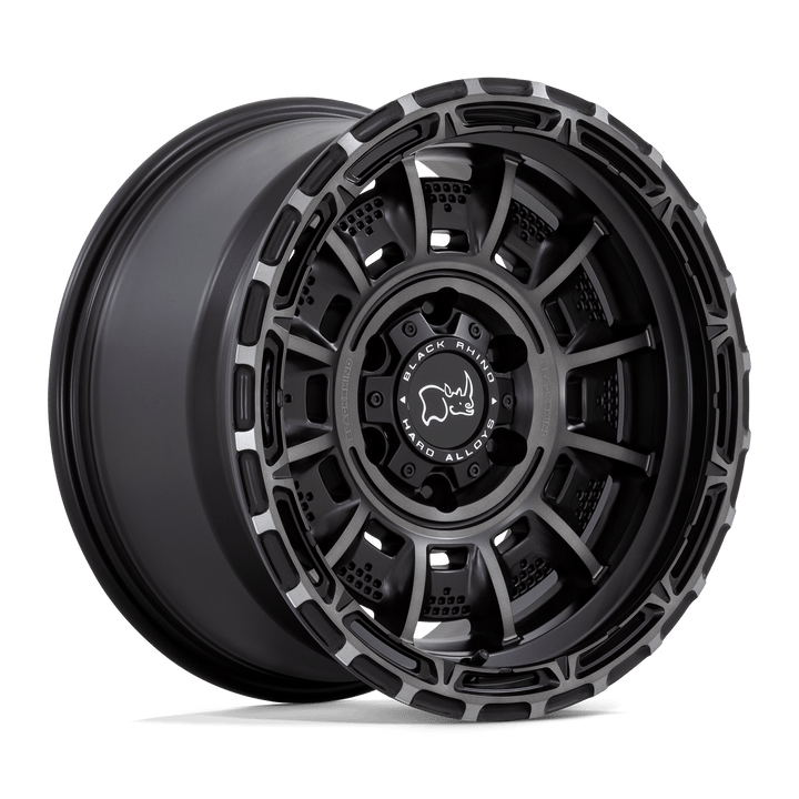 Black Rhino Hard Alloys | LEGION | Matte Black Gray Tint | 17X9 | 6X135 | 0mm/5" | BR002MA17906300
