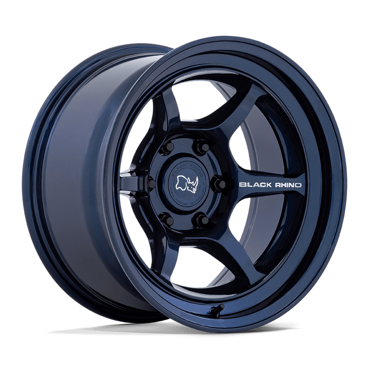 Black Rhino Hard Alloys | SHOGUN | Gloss Midnight Blue | 17X9 | 6X139.7 | -38mm/3.5" | BR011LX17906838N