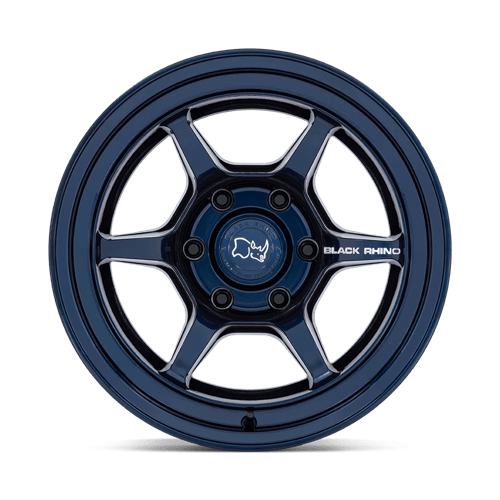 Black Rhino Hard Alloys | SHOGUN | Gloss Midnight Blue | 17X8.5 | 6X139.7 | -10mm/4.36" | BR011LX17856810N