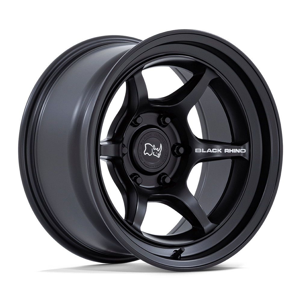 Black Rhino Hard Alloys | SHOGUN | Matte Black | 17X9 | 6X139.7 | -38mm/3.5" | BR011MX17906838N