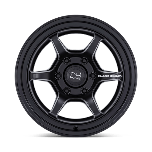Black Rhino Hard Alloys | SHOGUN | Matte Black | 17X8.5 | 6X139.7 | -10mm/4.36" | BR011MX17856810N