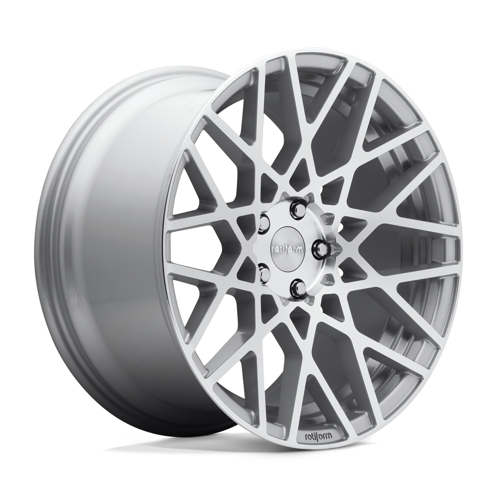 Rotiform | R110 BLQ | Gloss Silver Machined | 19X8.5 | 5X114.3 | 38mm/6.25" | R110198565+38