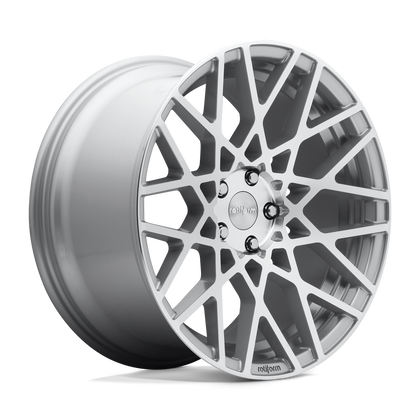 Rotiform | R110 BLQ | Gloss Silver Machined | 19X8.5 | 5X114.3 | 38mm/6.25" | R110198565+38