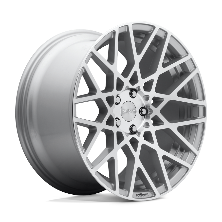 Rotiform | R110 BLQ | Gloss Silver Machined | 19X8.5 | 5X114.3 | 38mm/6.25" | R110198565+38
