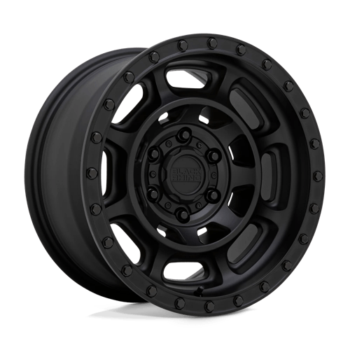 Black Rhino Hard Alloys | CONVOY | Matte Black | 17X8.5 | 6X139.7 | -10mm/4.36" | 1785CNV-06140M12