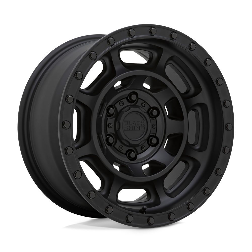 Black Rhino Hard Alloys | CONVOY | Matte Black | 17X8.5 | 6X139.7 | -10mm/4.36" | 1785CNV-06140M12