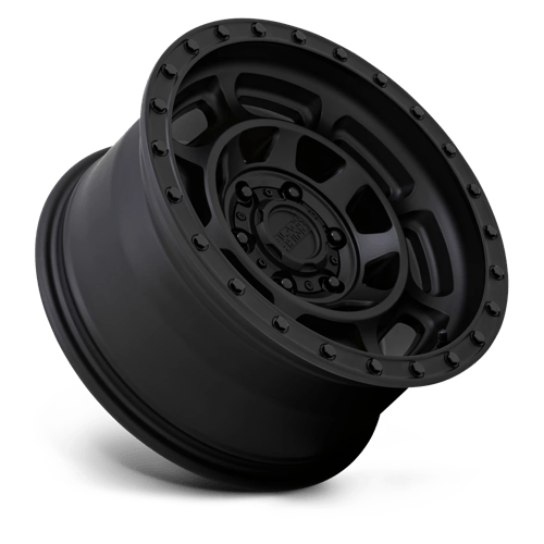 Black Rhino Hard Alloys | CONVOY | Matte Black | 17X8.5 | 6X139.7 | -10mm/4.36" | 1785CNV-06140M12