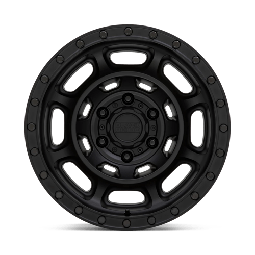 Black Rhino Hard Alloys | CONVOY | Matte Black | 17X8.5 | 6X139.7 | -10mm/4.36" | 1785CNV-06140M12