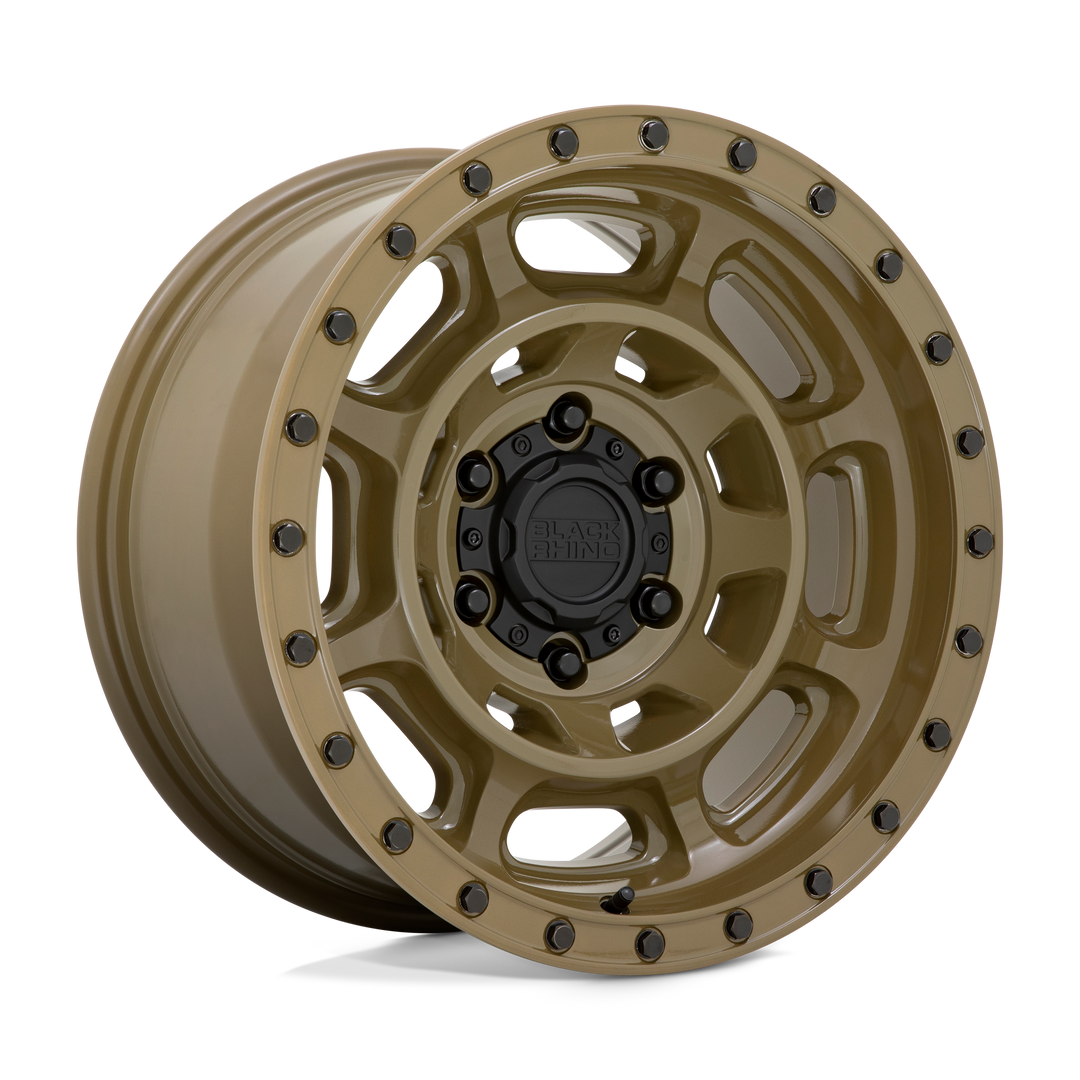 Black Rhino Hard Alloys | CONVOY | Gator Green | 17X8.5 | 6X139.7 | -10mm/4.36" | 1785CNV-06140N12