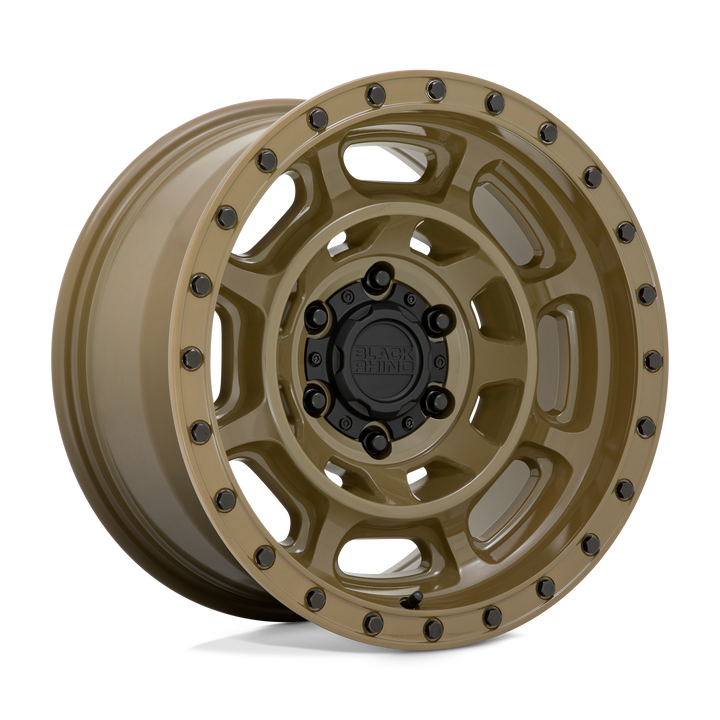 Black Rhino Hard Alloys | CONVOY | Gator Green | 17X8.5 | 6X139.7 | -10mm/4.36" | 1785CNV-06140N12